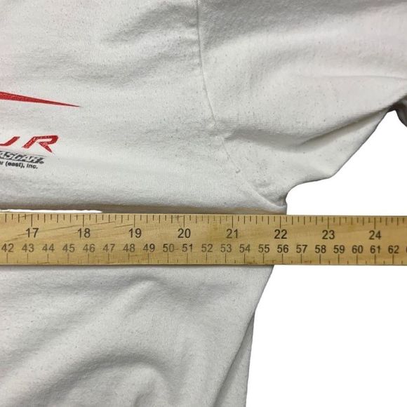 Vintage Chase Authentics Dale EarnhardtJr. #8 Mens L White Long Sleeve T Shirt - Picture 10 of 11